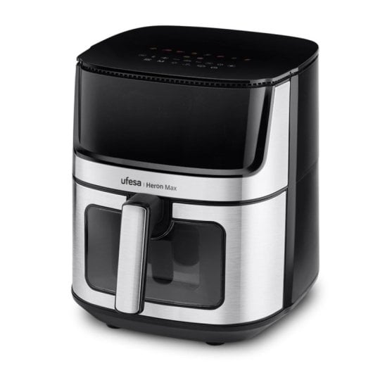 Freidora de aire Ufesa HERON MAX 8L 1500W Pantalla táctil AirFry avanzada