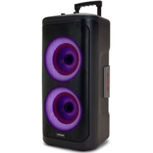 Enceintes Bluetooth portables AIWA 350 W HyperBass Éclairage LED et Karaoké