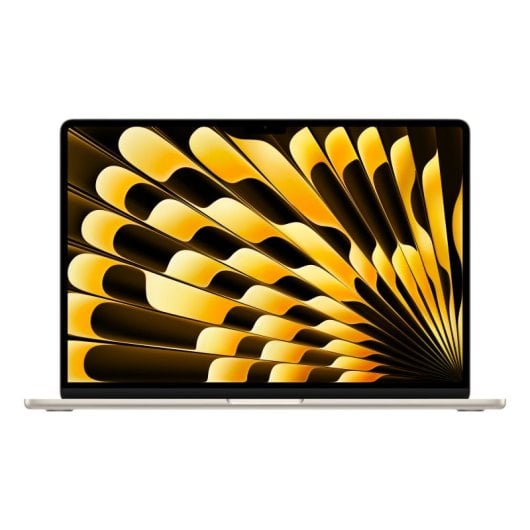 Portatile Apple MacBook Air 15.3″ M4 16GB 256GB SSD Beige macOS Sequoia Apple Intelligence