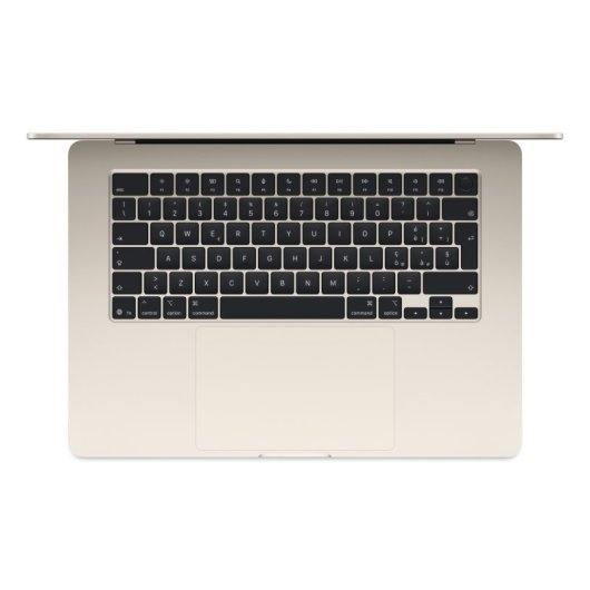 Portatile Apple MacBook Air 15.3″ M4 16GB 256GB SSD Beige macOS Sequoia Apple Intelligence