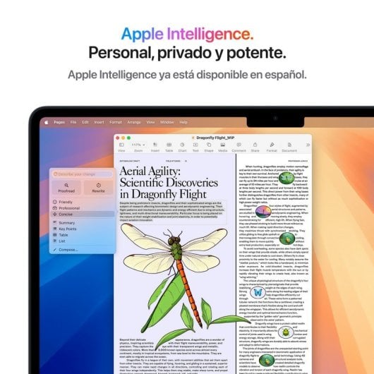 Apple MacBook Air 13,6″ M4 16GB 256GB SSD Apple Intelligence Azul Céu Portátil