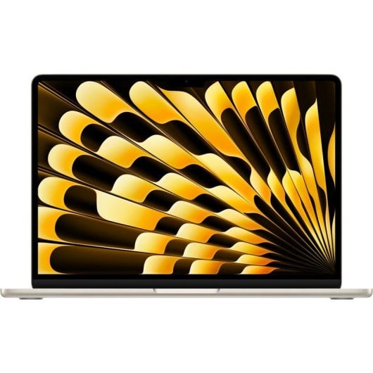 Portatile Apple MacBook Air 13.6″ M2 16GB 256GB SSD Beige macOS Sequoia GPU Apple