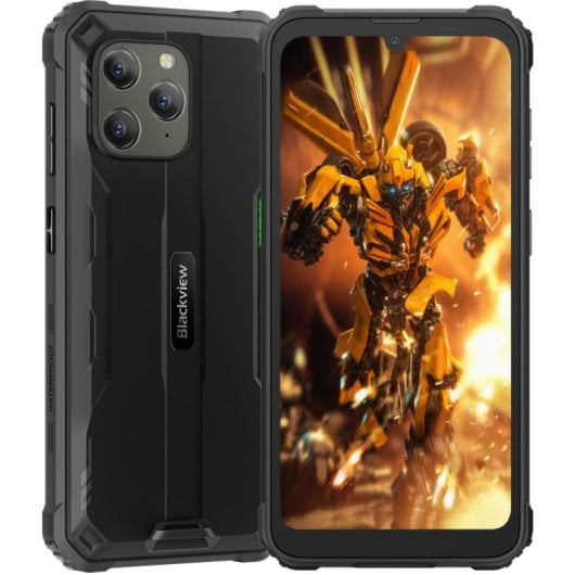 Blackview BV5300 Plus 4GB/128GB Android 13 Bateria 6580mAh Resistente IP68 Dual SIM Preto