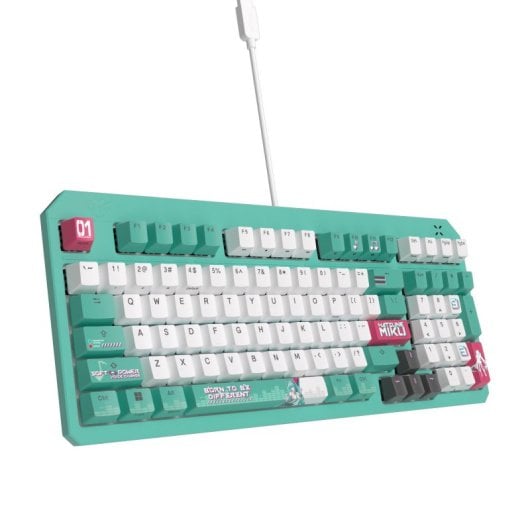 ASUS TUF GAMING K3 GEN II Hatsune Miku Teclado Gaming Switch Opto-Mecánico