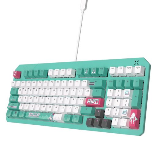 ASUS TUF GAMING K3 GEN II Hatsune Miku Teclado Gaming Switch Opto-Mecánico