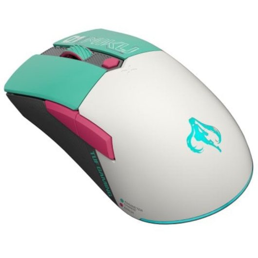 ASUS P521 TG MINI WL MOUSE MIKU EDITION Rato sem fios para jogos + Bluetooth 12000 DPI verde