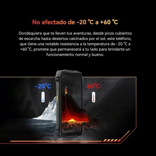 Blackview BV7300 6GB/256GB Akku 15000mAh Android 14 50MP Dual-SIM NFC 90Hz IP68 Orange