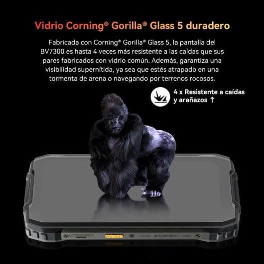 Blackview BV7300 6GB/256GB Akku 15000mAh Android 14 50MP Dual-SIM NFC 90Hz IP68 Orange