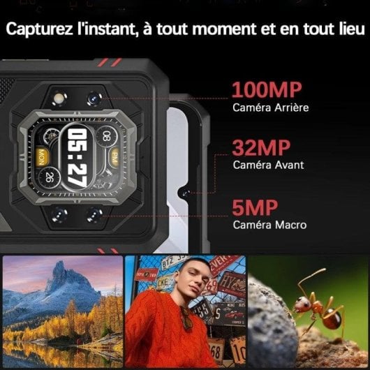 Cubot KingKong Star2 5G 12GB 256GB 6.72" Noir