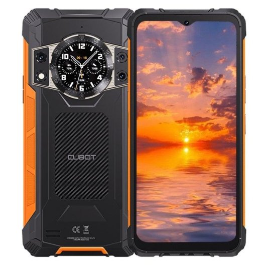 Cubot KingKong Ace 2 4G 6GB 128GB 6.56" Nero Arancione