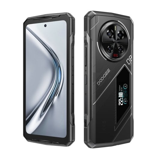 DOOGEE V40 Pro 16GB/512GB 5G 200MP NFC Wi-Fi 6 Carga Rápida 8680mAh Plata