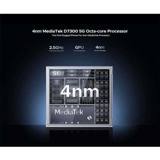 DOOGEE V40 Pro 16GB/512GB 5G 200MP NFC Wi-Fi 6 Carga Rápida 8680mAh Plata