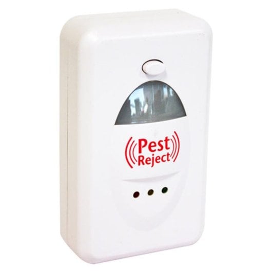 Repelente Ultrasónico Klack PEST REJECT Cobertura 200m² LED Electromagnético Pack 2/4/6