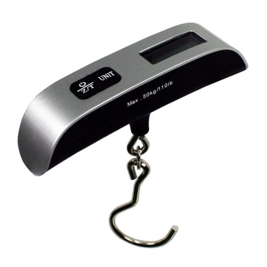 Báscula Electrónica Klack 50kg ±10g Pantalla Digital Portátil Apagado Automático