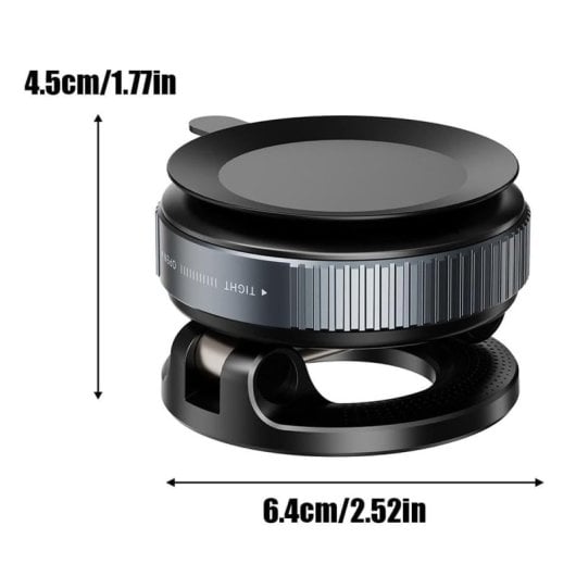 Soporte Magnético Klack Brazo Regulable 360° Ventosa Ultra Potente Universal