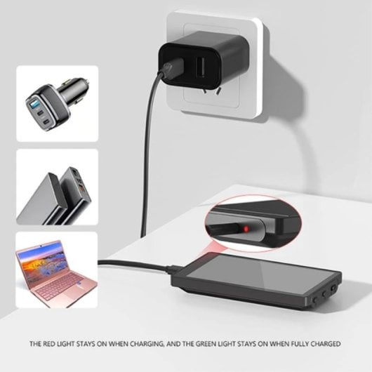 Monitor Espejo Klack VL-PH01 3,97? HD Bluetooth Trípode Extensible 150cm Kit Pro