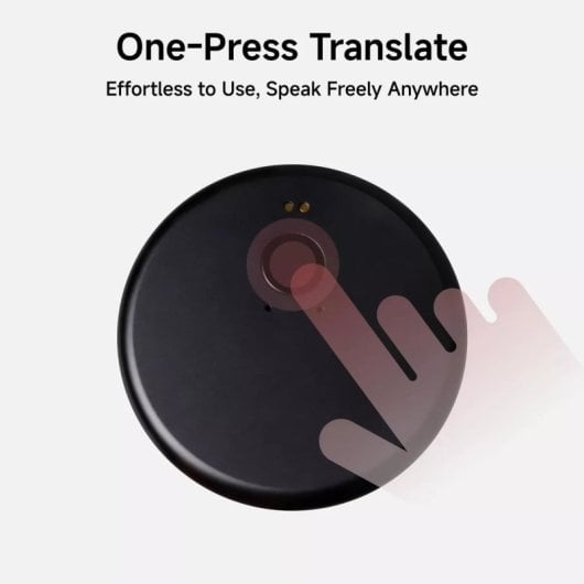 Traductor Inteligente Klack AI portátil Bluetooth 5.4 50 idiomas reconocimiento por cámara