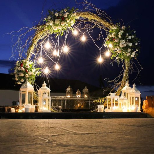 Cordão de Luzes LED Solares Vintage Klack, 10 Lâmpadas COB, 2700K, 6,5 m, Exterior, IP44