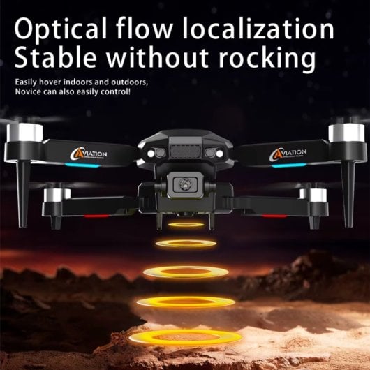 Dron Klack F205 doble cámara 4K HD FPV WiFi motor sin escobillas pantalla LCD 2,8”
