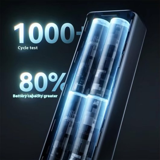 Powerbank Klack 100W 4x21700 USB-C PD Recarga ultrarrápida Indicador digital