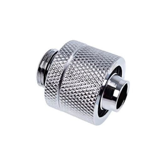 Refrigeración Líquida Alphacool Eiszapfen 16/10mm Chrome Racor Giratorio G1/4 Latón Cromado