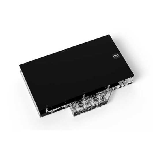 Alphacool Aurora Bloco de Refrigeração Líquida para RTX 4080 GameRock Phantom Cobre Backplate Transparente