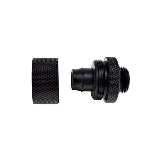 Alphacool Liquid Cooling Eiszapfen 16/10mm D. Nero Rotante Ottone G1/4 27mm