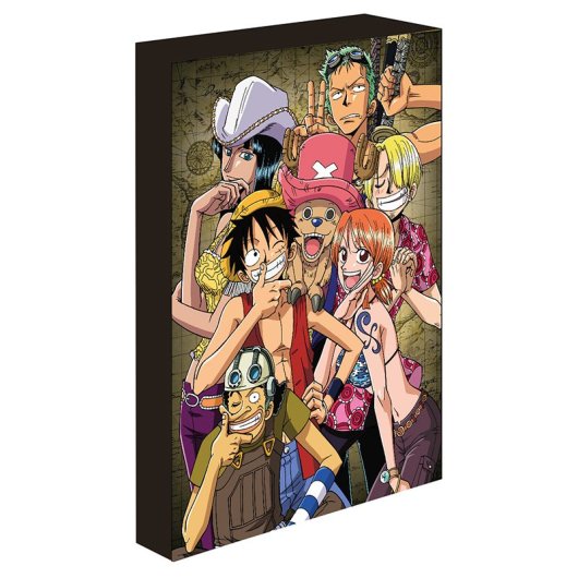Lienzo Canvas Pyramid 30 x 40 cm MDF LED Base Poliéster Tinta Resistente