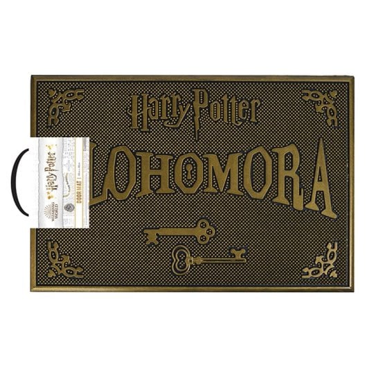 Pyramid Harry Potter Fußmatte, Gummi, 8 mm, Kunststoffgriff, 60 x 40 cm, offizielle Lizenz