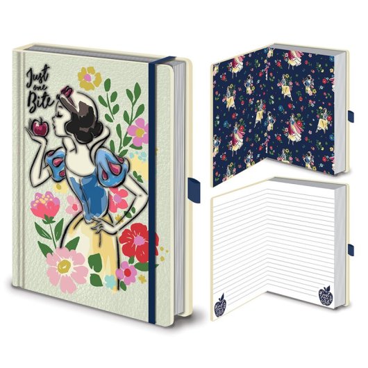 Pyramid Disney Premium A5 Notizbuch, 240 Blatt, Hardcover, Gummiband-/Magnetverschluss