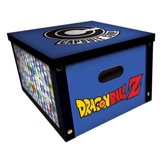 Boîte de rangement en carton robuste Pyramid Dragon Ball 37 x 37 x 23,5 cm avec poignées et couvercle