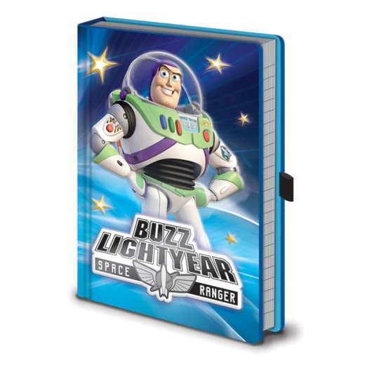 Cuaderno premium Pyramid Disney A5 240 hojas tapas duras tela cierre elástico o magnético