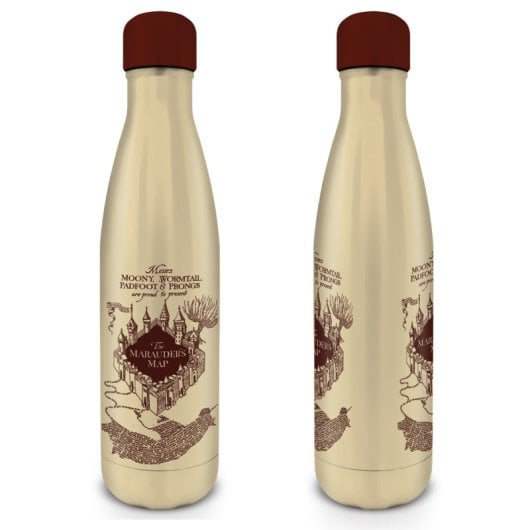 Botella metálica Pyramid Harry Potter 550 ml tapón enroscable edición oficial