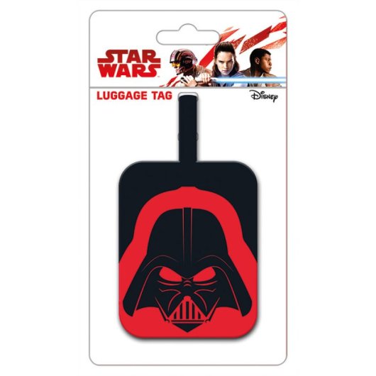 Etiqueta identificativa de equipaje Pyramid Star Wars licencia oficial lámina 10x18cm