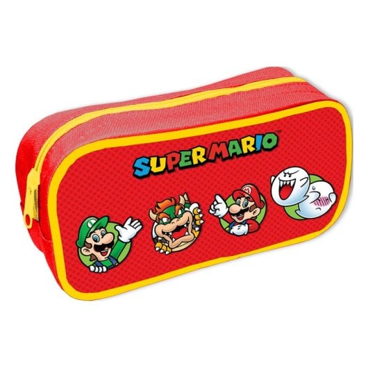 Estuche Pyramid Super Mario Licencia Oficial Cierre Cremallera Vacío