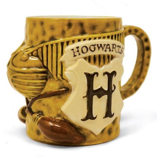 Taza cerámica Pyramid Harry Potter relieve oficial, caja cerrada, capacidad variable