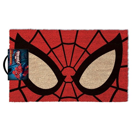 Capacho Pyramid Spider-Man Coco 15mm antiderrapante 60x40cm pega exterior de plástico