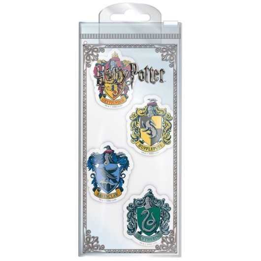 Harry Potter Pyramiden-Radiergummi, 6er-Pack in einer offiziellen Plastiktüte
