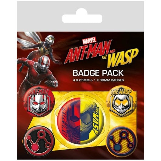 Marvel Pyramid Metal Sheet Pack 5 Einheiten, 4x2,5cm + 1x3,8cm, offizielle Lizenz