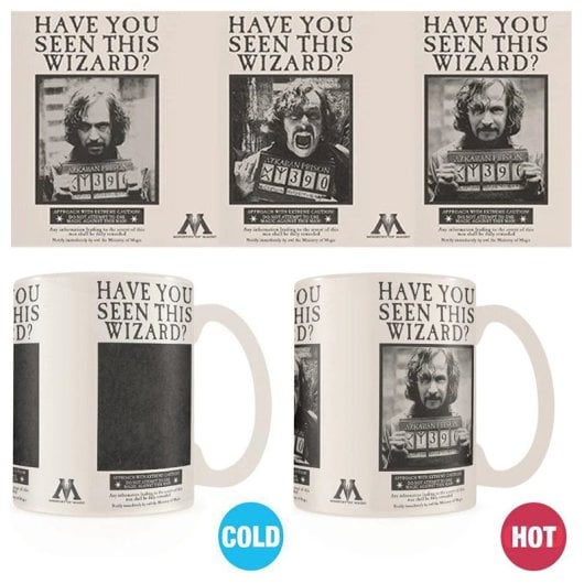 Mug thermosensible en céramique Pyramid Harry Potter 315 ml design réactif à la chaleur