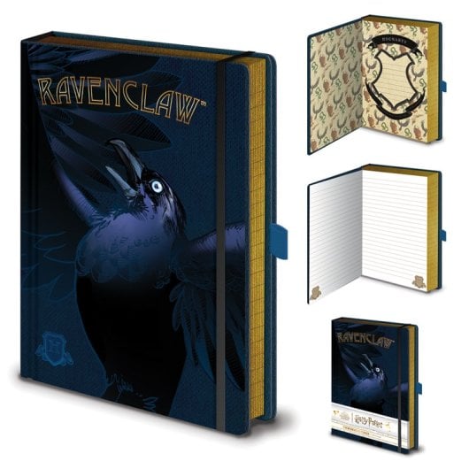 Cuaderno Premium Pyramid Harry Potter A5 240 Hojas Tapas Duras Tela Cierre Magnético