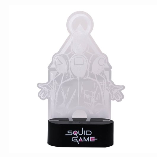 Lámpara Erik Base ABS Metacrilato Iluminación Fija USB Tipo C/Pilas 16x23x5,5cm