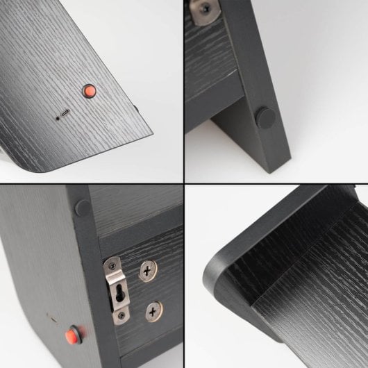 Erik Arcade Lampe MDF Acryl USB-C 2000mAh Akku Integriertes Regal