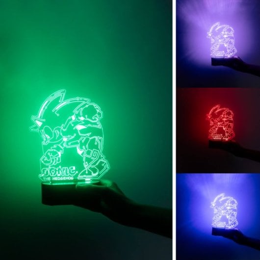 Lampe multimode Erik en méthacrylate ABS à commande unique USB Type C 17 x 20 x 5,5 cm