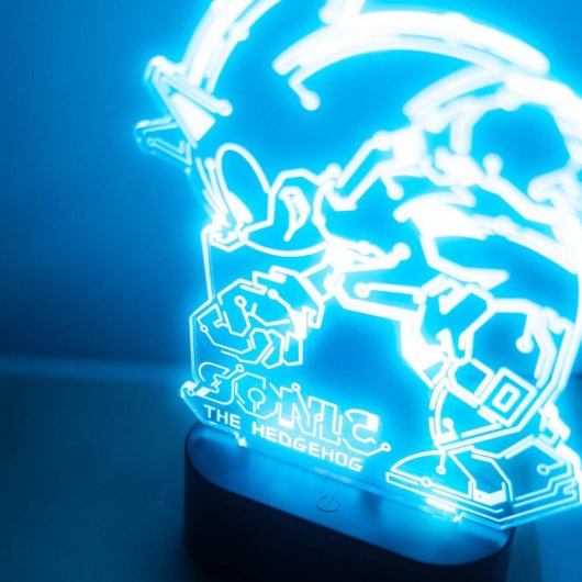 Lampe multimode Erik en méthacrylate ABS à commande unique USB Type C 17 x 20 x 5,5 cm