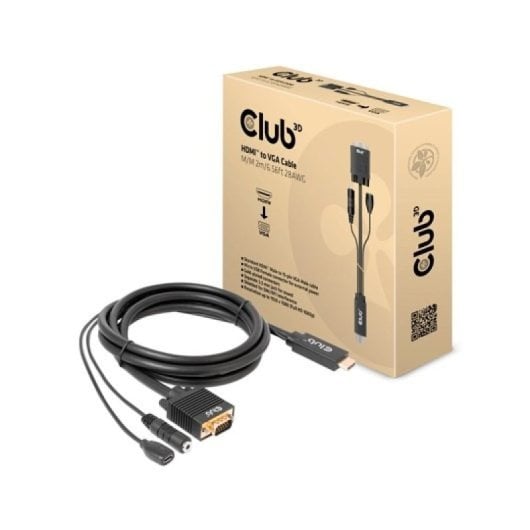 Splitter HDMI Club 3D CSV-1380 4 porte 4K 60Hz UHD Nero