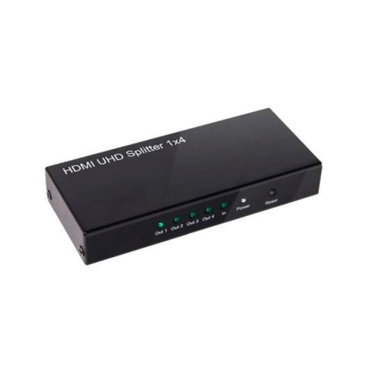 Splitter HDMI Club 3D CSV-1380 4 porte 4K 60Hz UHD Nero