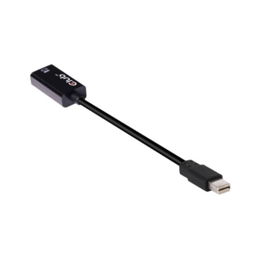 Adaptador Club 3D Mini DisplayPort 1.4 a HDMI 2.0b HDR 4K 60Hz Plug & Play