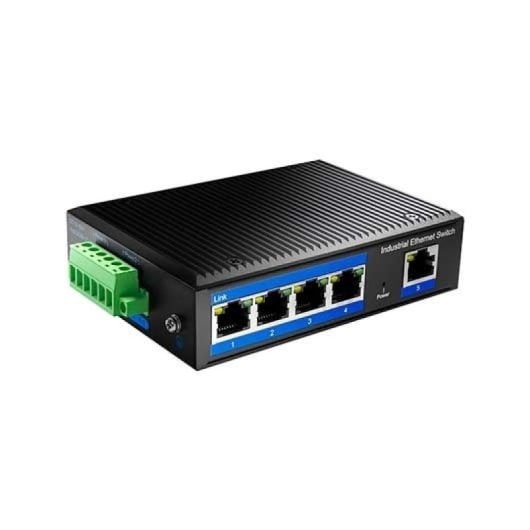 Switch Cudy IG1005P 5 Puertos Gigabit Industrial 4 PoE -40~80ºC Montaje en Pared