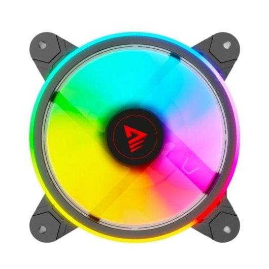 Refrigeración Aire Savio FAN-01 120mm KIT 4 ventiladores aRGB mando voz controlador